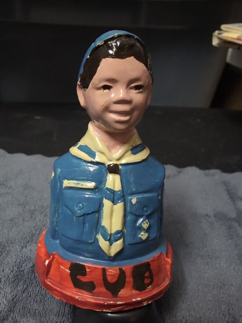 Vintage Boy Scouts Of America BSA Cub Ceramic Figure